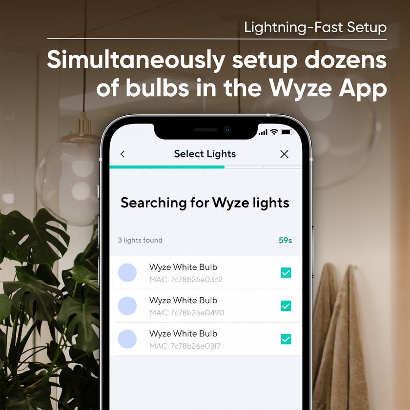 Wyze Bulb White New Arrival