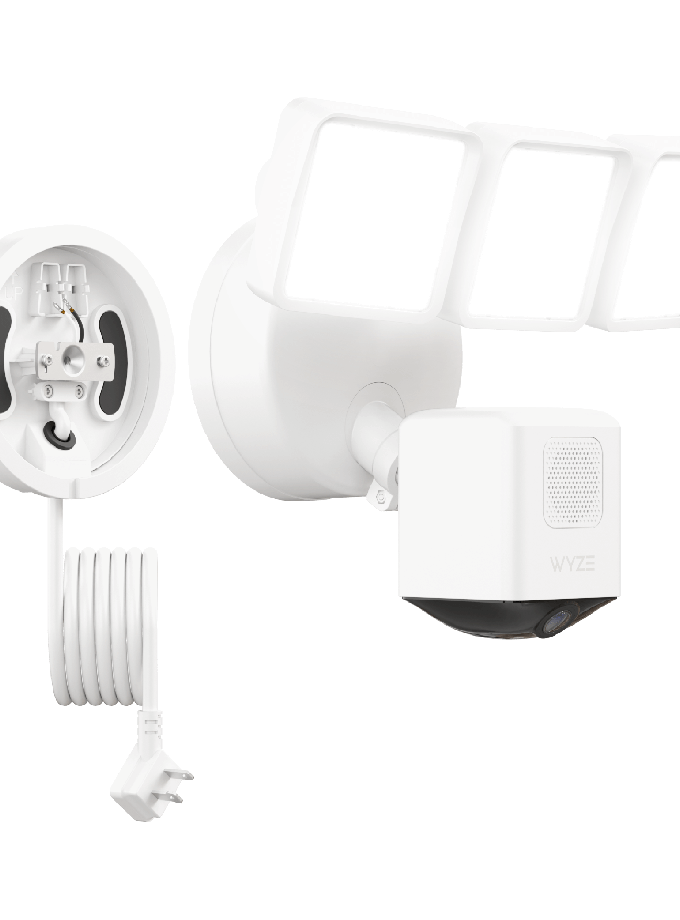 Wyze Cam Floodlight Pro + Plug-In Mount For Sale