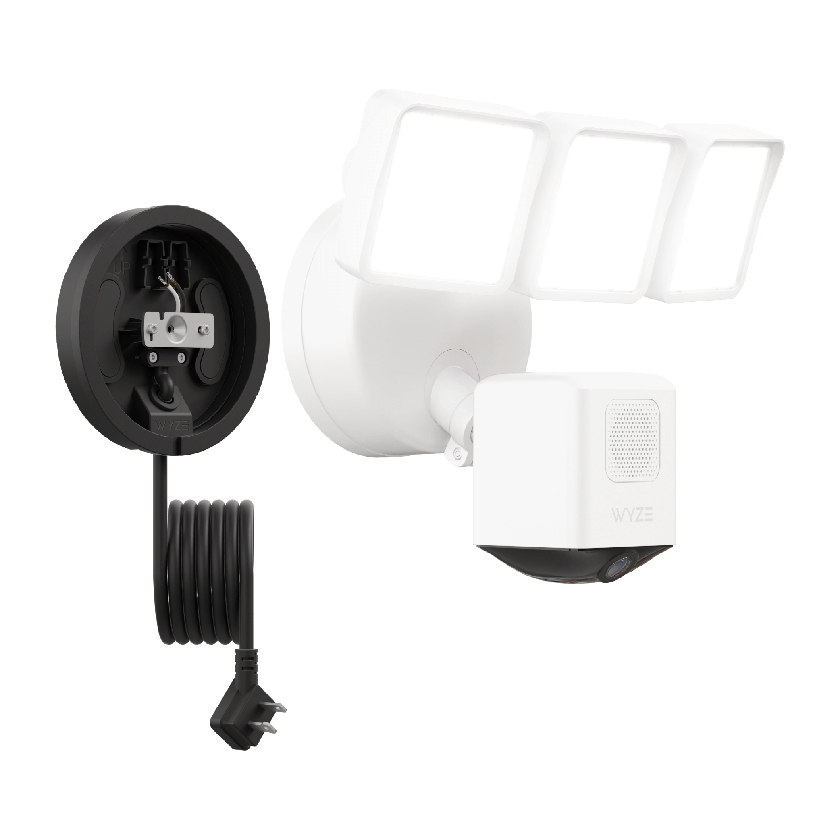 Wyze Cam Floodlight Pro + Plug-In Mount For Sale