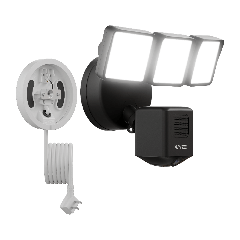 Wyze Cam Floodlight Pro + Plug-In Mount For Sale