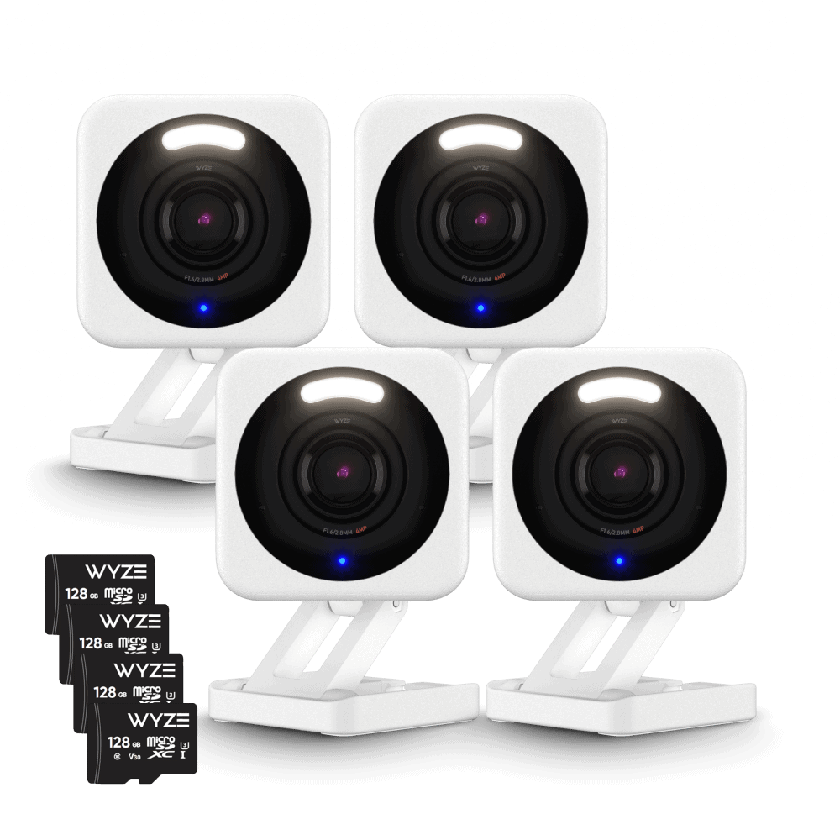 Wyze Cam v4 Home Security Bundle Free shipping