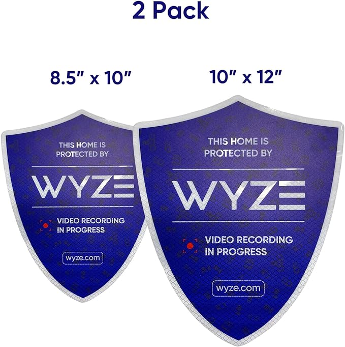 Wyze Security Reflective Sticker On Sale