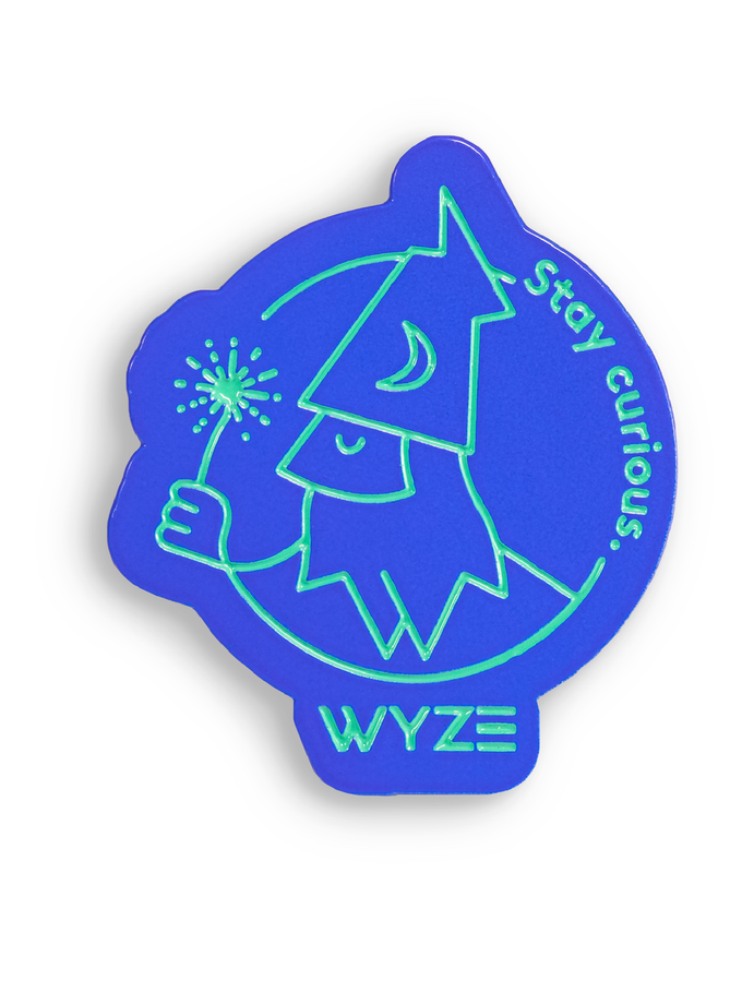 Wyze "Stay Curious" Wizard Pin Best Price