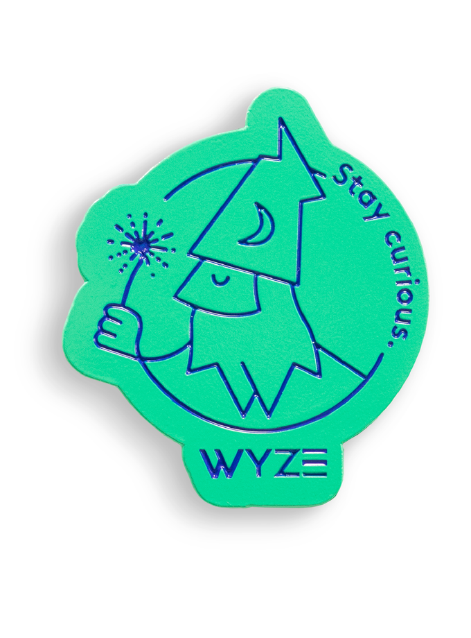 Wyze "Stay Curious" Wizard Pin Best Price