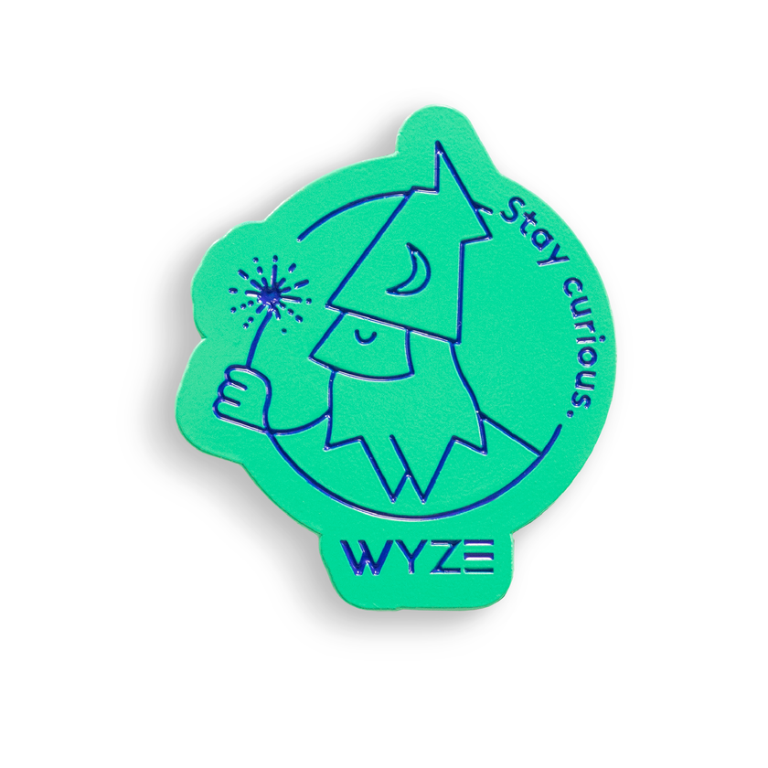 Wyze "Stay Curious" Wizard Pin Best Price