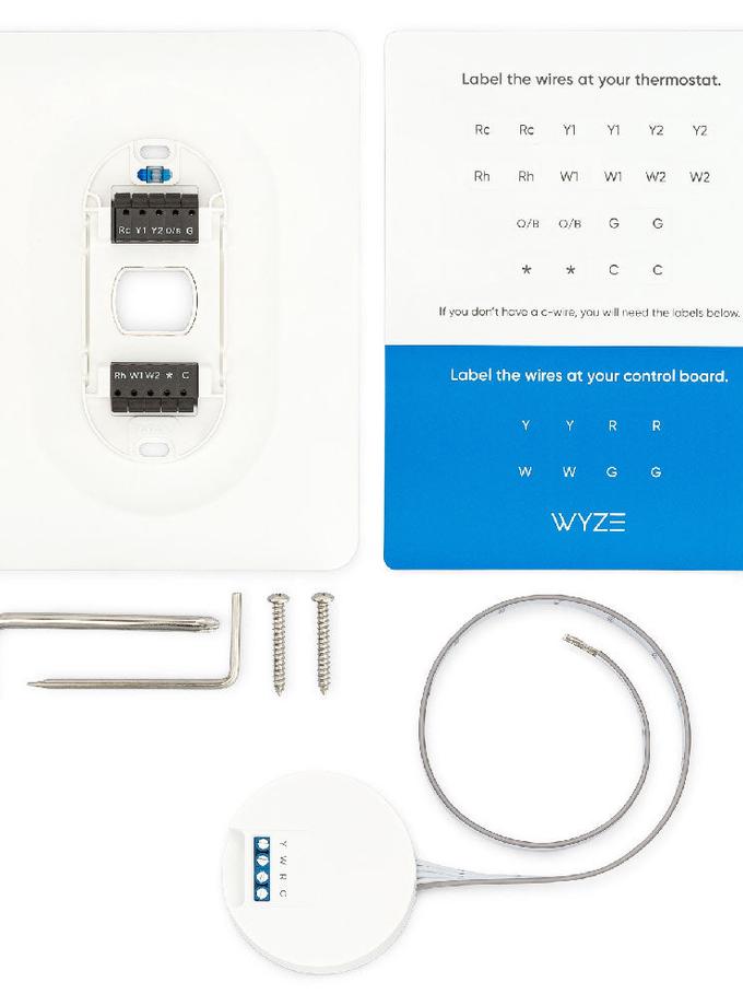 Wyze Thermostat Replacement Part Kit On Sale